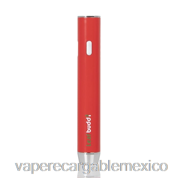 Vape Recargable Leaf Buddi F1 350mah Batería Rojo